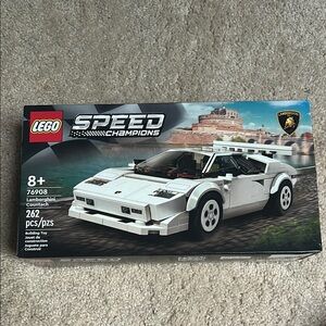 NEW LEGOS White Building Set Lamborghini Countach